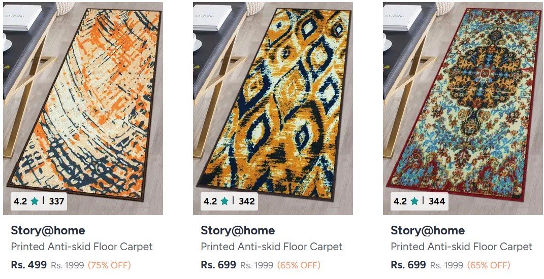 Myntra Story Home Carpets 75