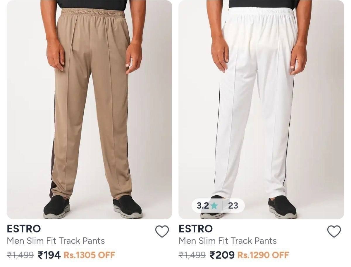 Myntra Trackpants Starting From 194