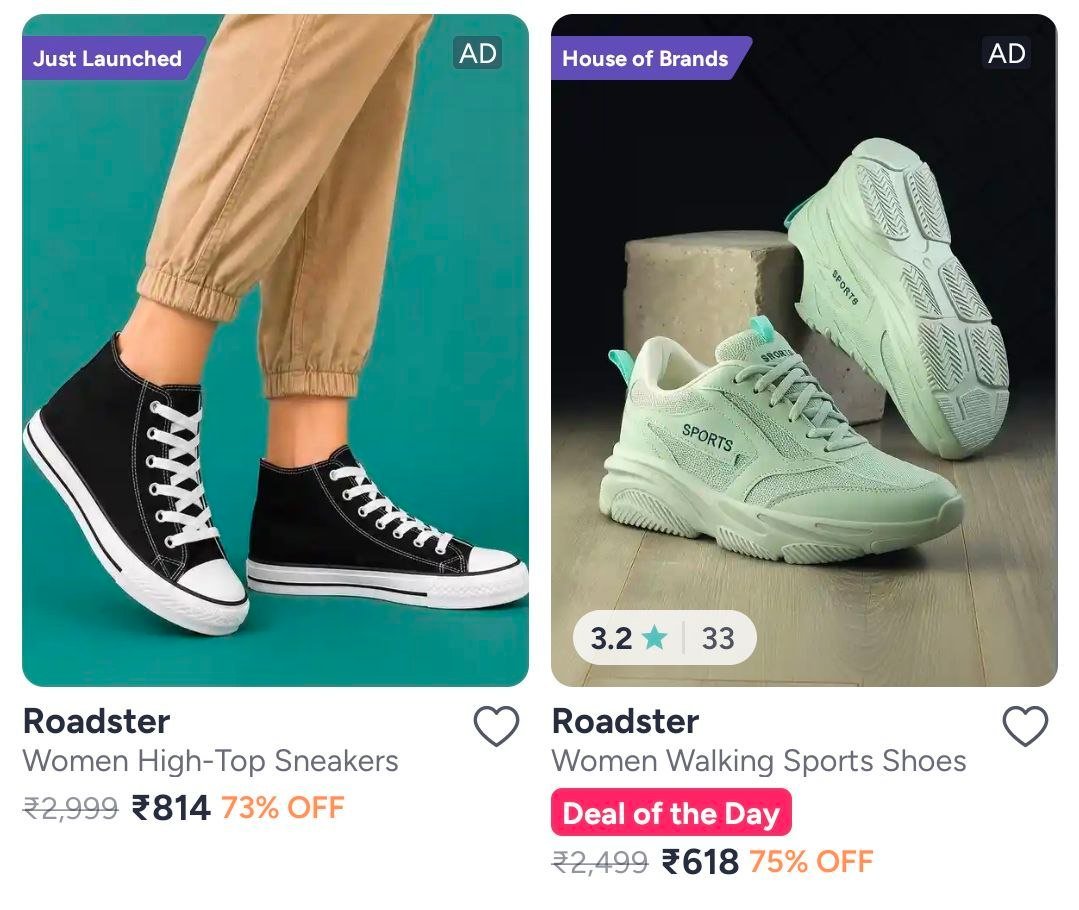 Myntra Women S Casual Shoes Boots Acc Min 70