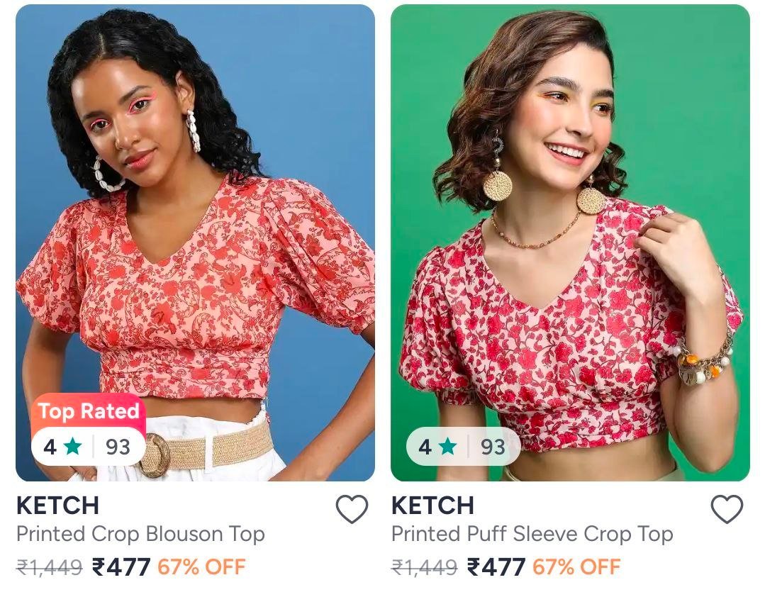 Myntra Women Top 72