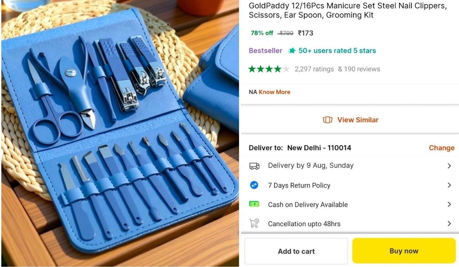 Nail Cutter Cleaning Kit At 173