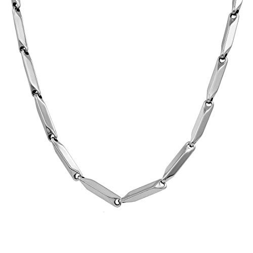 Nakabh Anti-tarnish Stainless Steel Rice Chain For