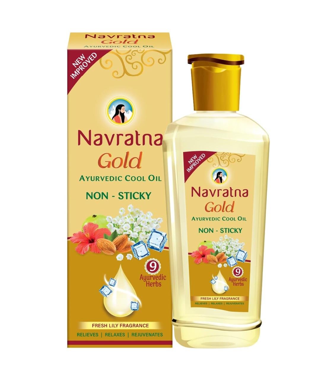 Navratna Gold Ayurvedic Cool Oil Goodness Of 