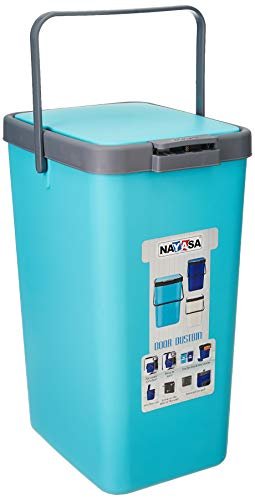 Nayasa Door Dustbin 18 L Plastic Dustbin Press Top