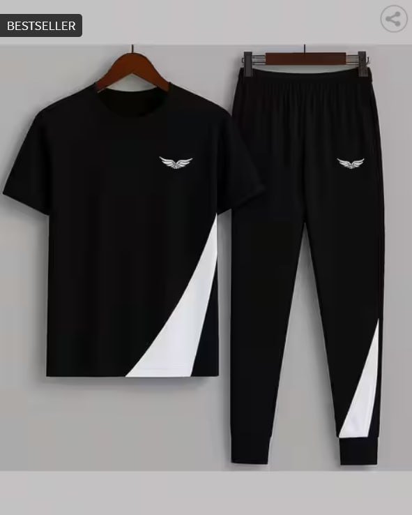 Neonomad Men Colourblock Regular Fit Tracksuit Rat
