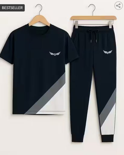 Neonomad Men Regular Fit Colour-block Tracksuit 37