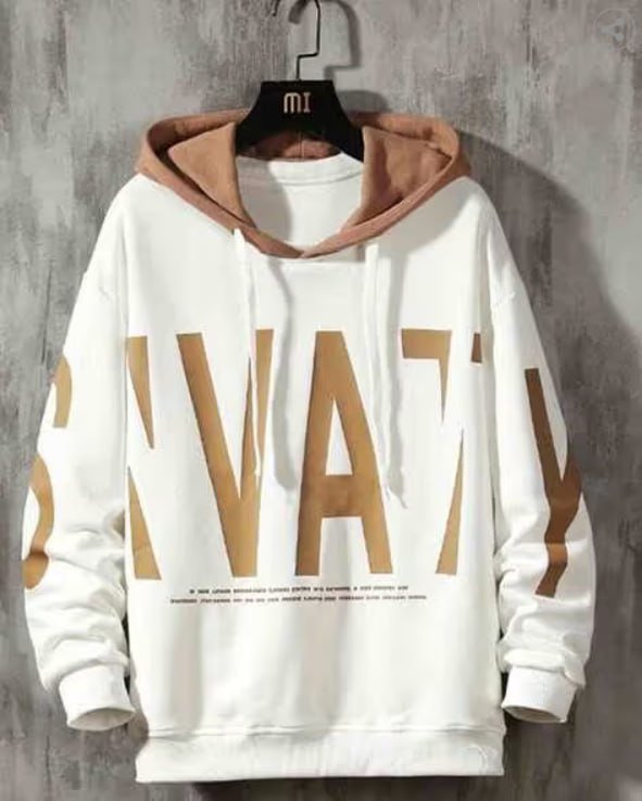 Neonomad Men Typographic Print Regular Fit Hoodie 