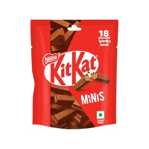 Nestl Kitkat Minis Choco-coated Wafer Bar Sha