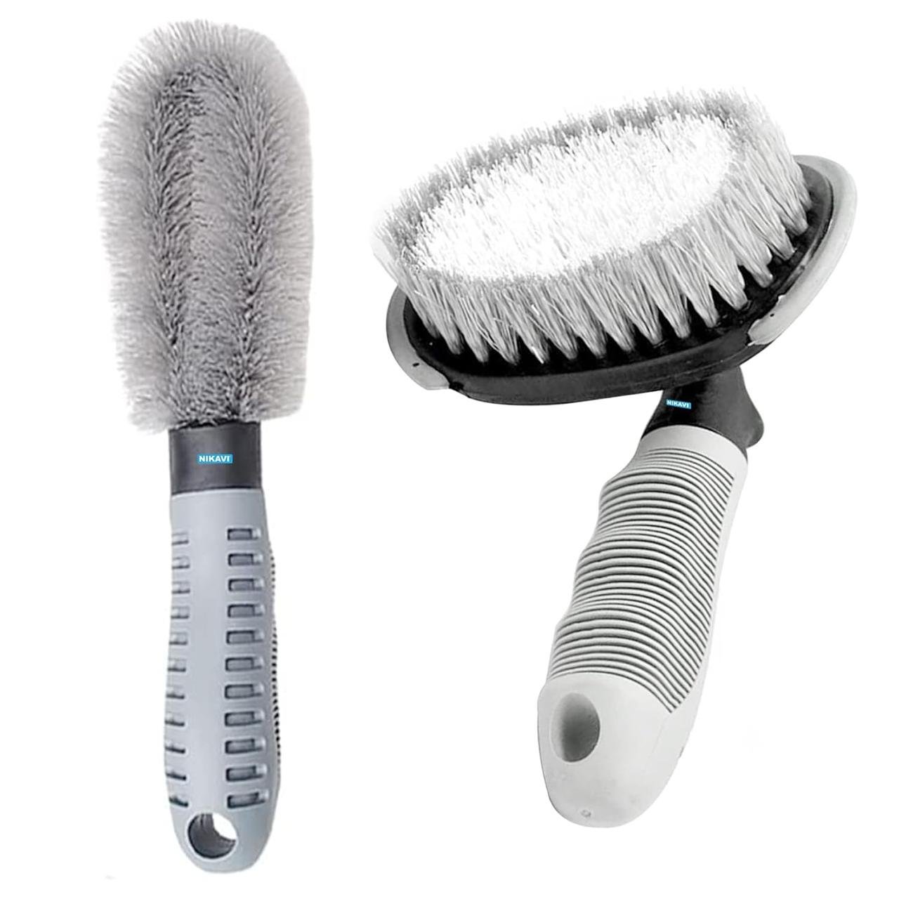 Nikavi Car Motorcycle Wheel Tire Brush Hub Cl