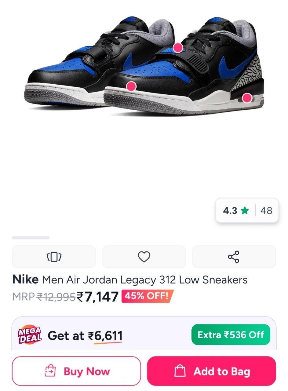Nike Men Air Jordan Legacy 312 Low Sneakers71