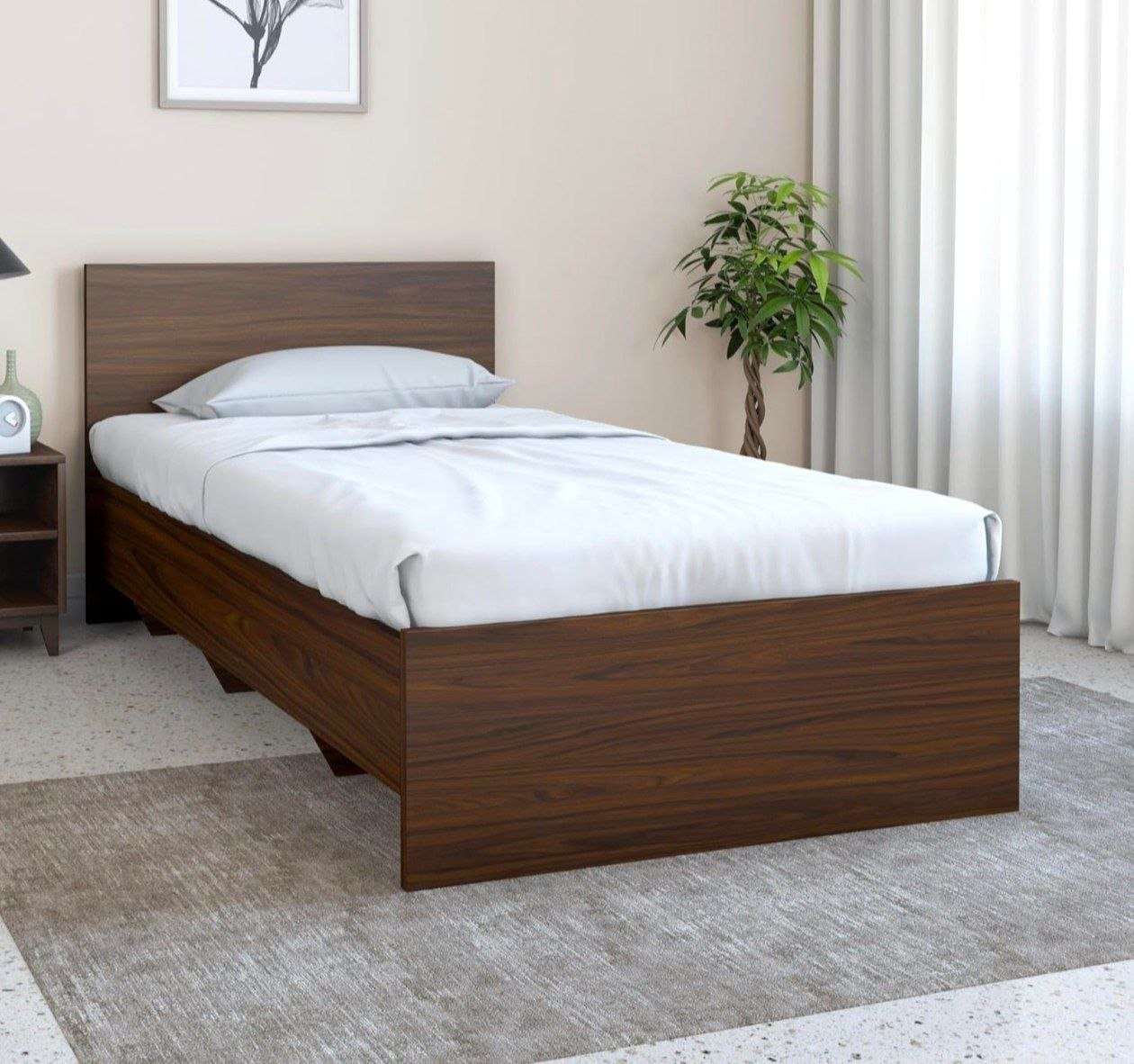 Nilkamal Arthur Wooden Single Bed Without Storage9