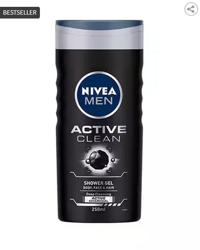 Nivea Active Clean Shower Gel 147 Mrp 293 50 Ratin