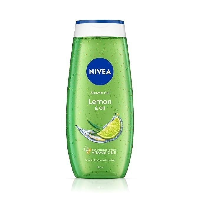Nivea Bath Care Lemon And Oil Shower Gel 250m
