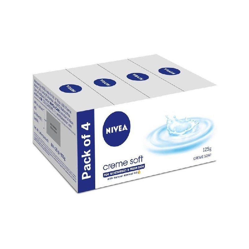 Nivea Creme Soft Soap With Natural Almond Oil Mois