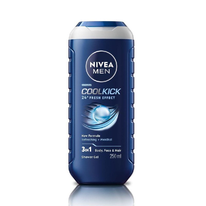 Nivea Men Cool Kick 250ml Body Wash 124