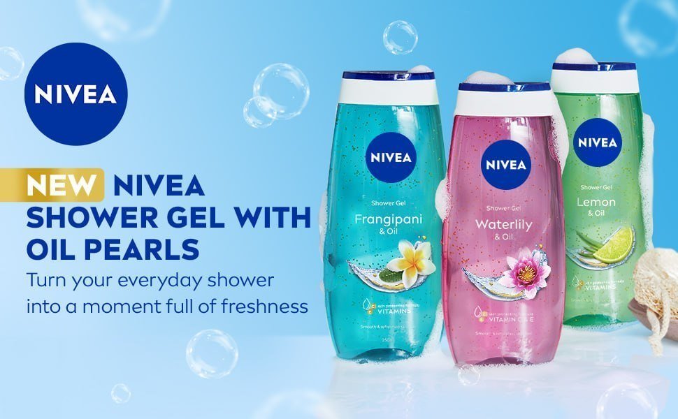 Nivea Waterlily Oil Body Wash (250ml) 149