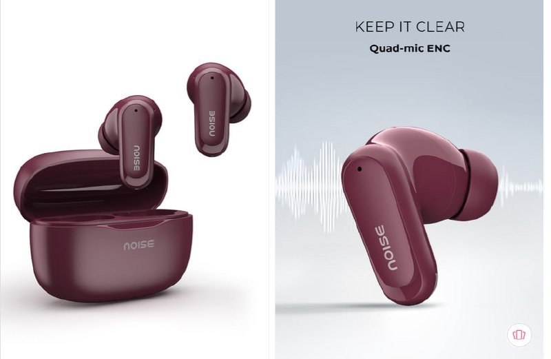 Noise Buds Play Tws Earbuds (mauve Wine) 1 09
