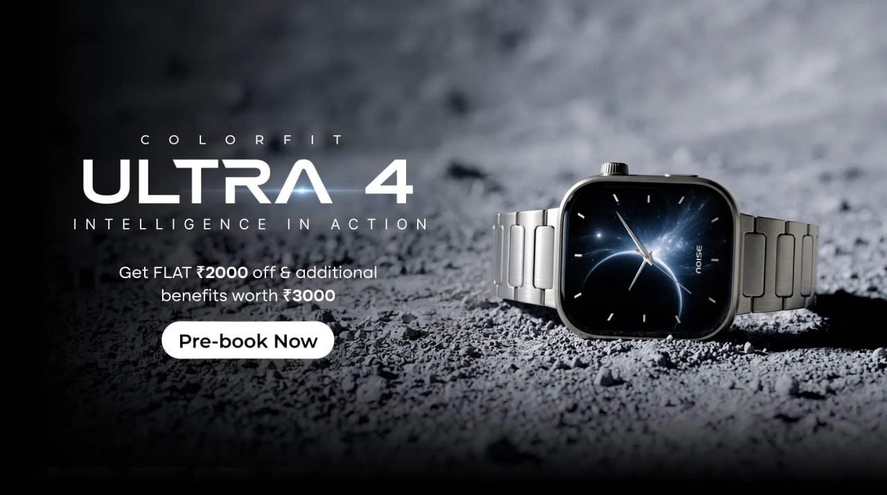 Noise Colorfit Ultra 4 Smartwatch Pre-book No