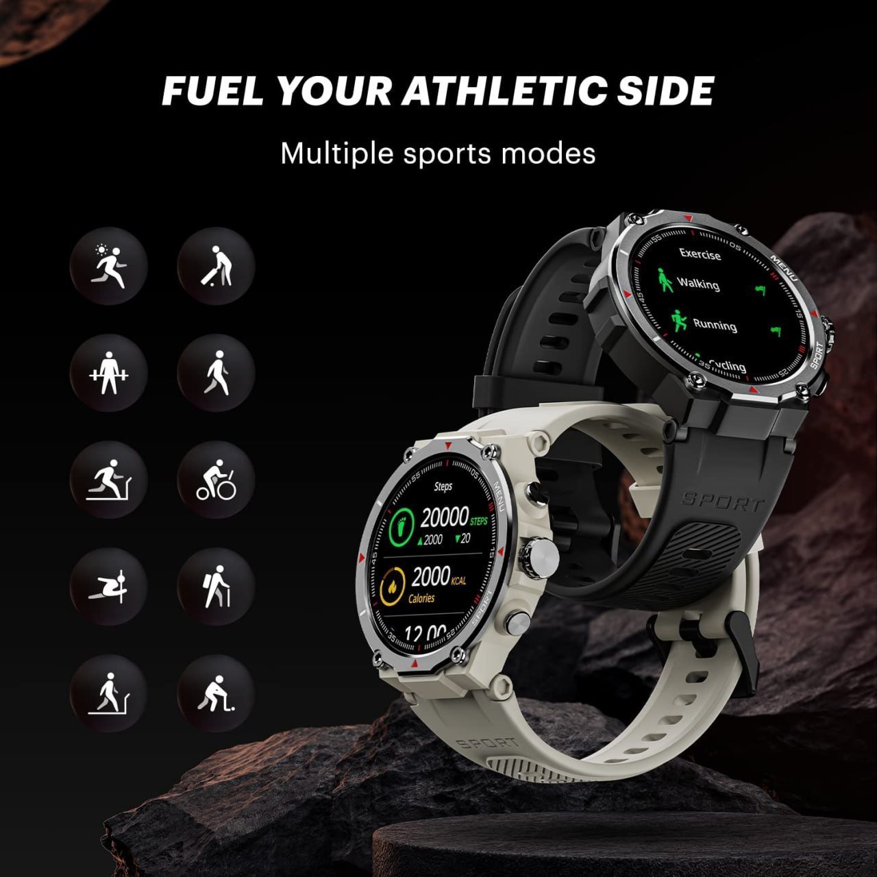Noise Force Rugged Sporty 1 32 Bluetooth Calling S