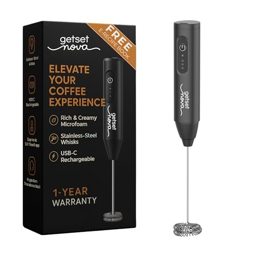 Nova Electric Milk Frother For Coffee - Recha