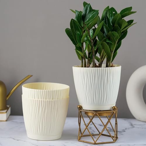 Nurturing Green Self Watering Plant Pots 14cm Set 