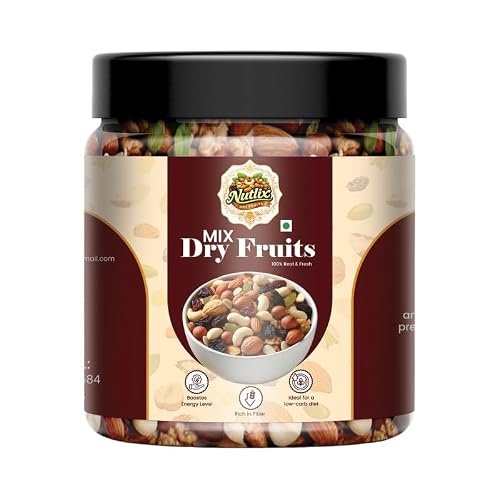 Nutlix Premium Mix Dry Fruits 1kg Almonds Cas
