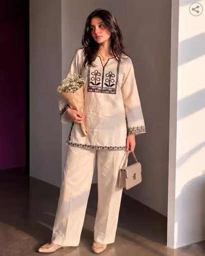 Nyrika Women Embroidered 2-piece Co-ord Set 6