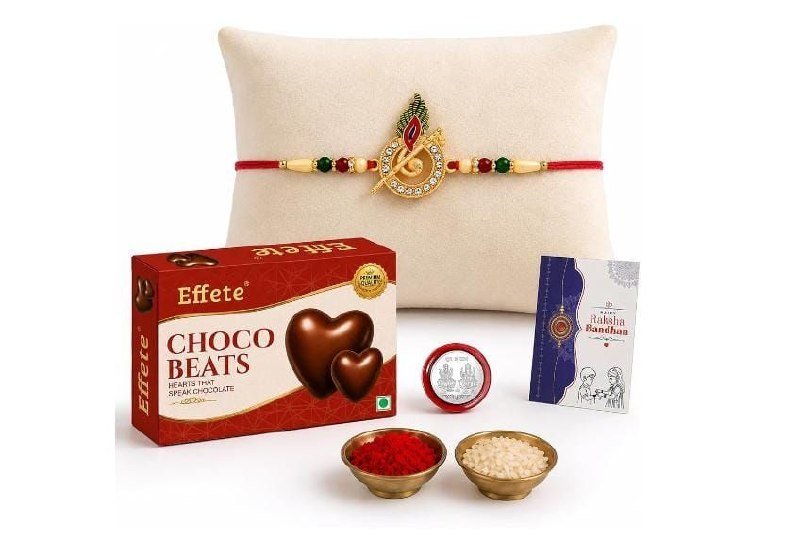 Oblivion Designer Murli Flute Rakhi For Broth