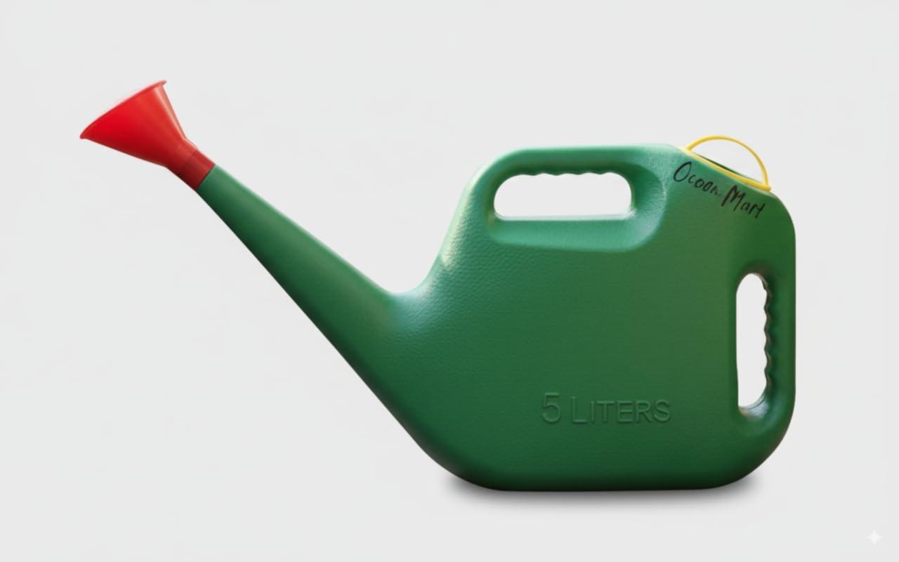 Ocean Mart Watering Can - Green (5l) Garden W