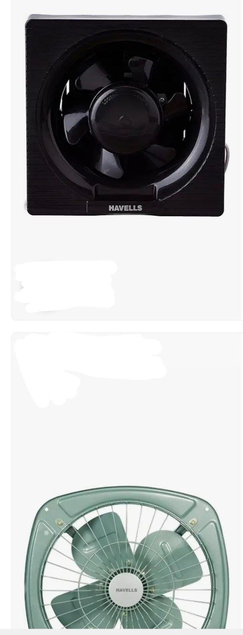 On Havells Fans On Product Page