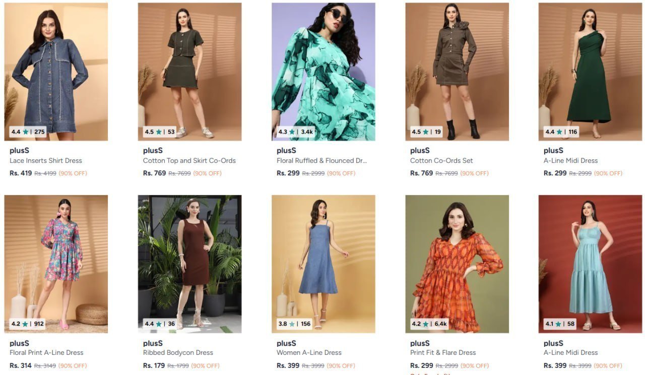 On Pluss Women Clothing
