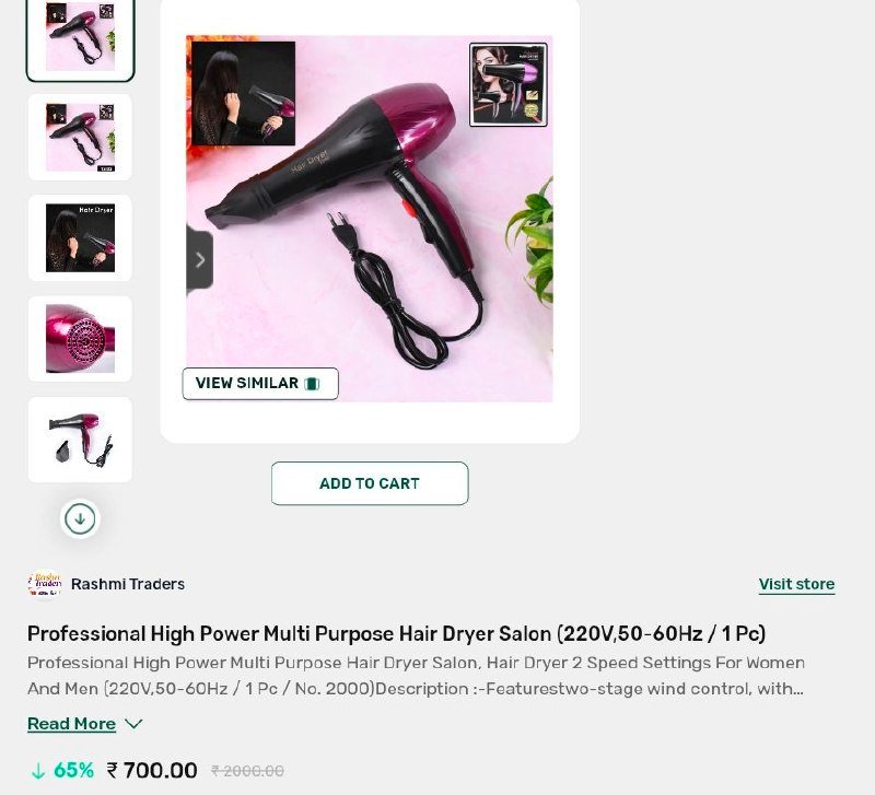 Ondc Beauty Steal Professional High Power Hai