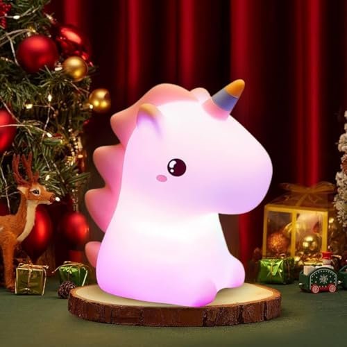 One94store Rechargeable Baby Unicorn Silicone Nigh