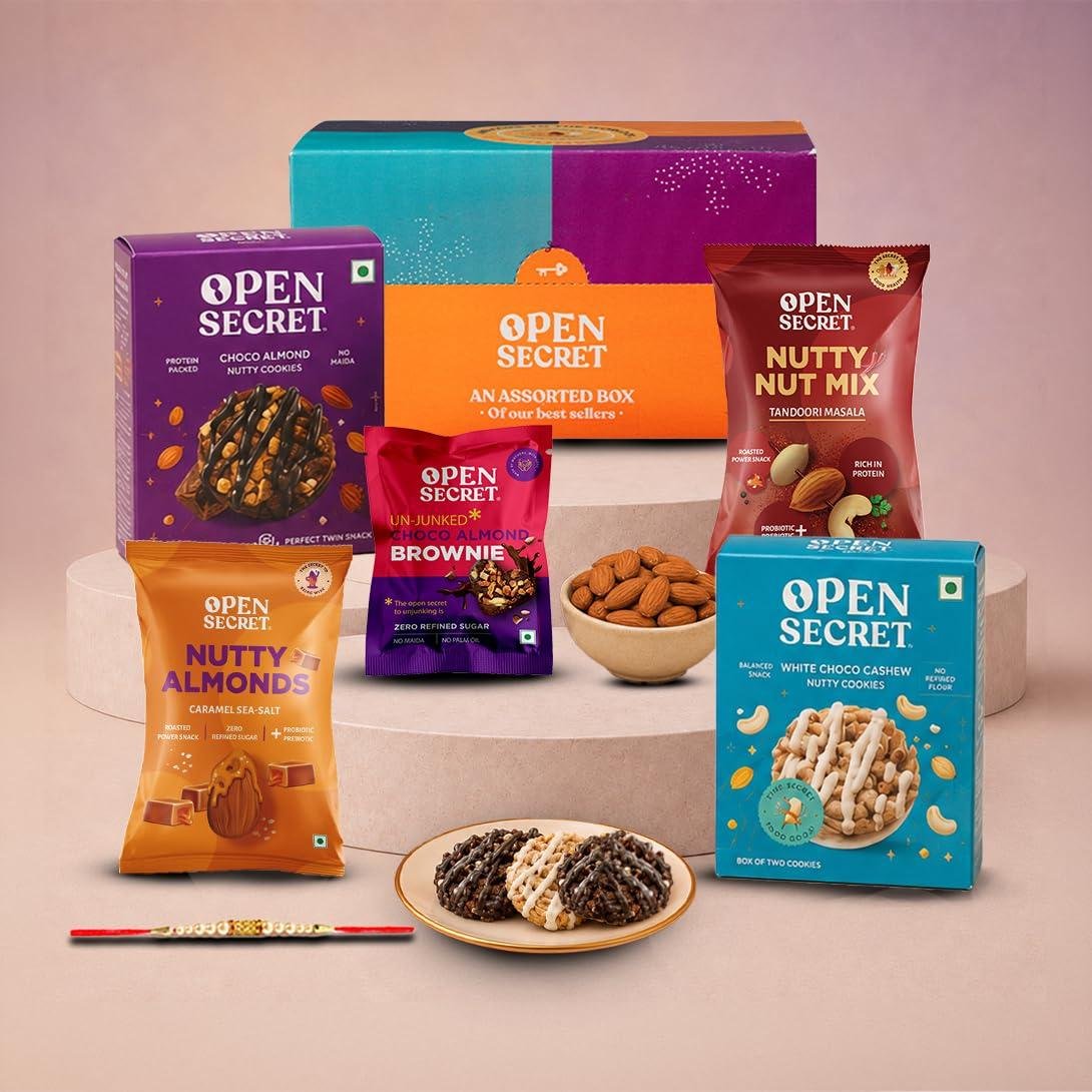 Open Secret Rakhi Chocolate Gift Pack For Bro