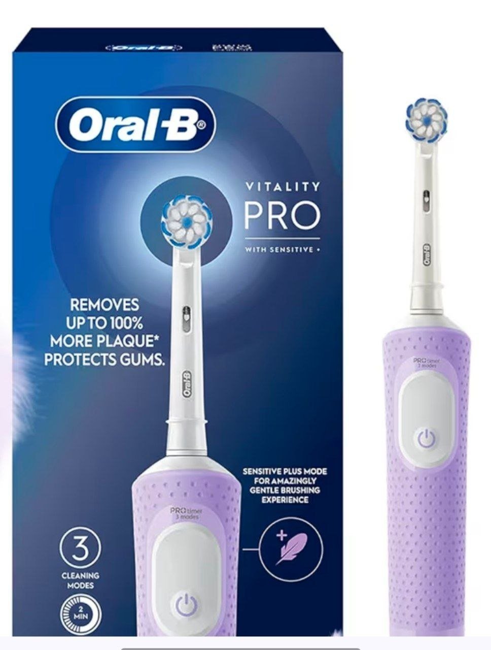 Oral B Electric Toothbrush With 3 Brushing Modes 1