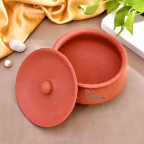 Organic Clay Dahi Handi Clay Handi Mitti Handi Cur