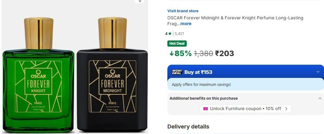 Pack Of 2 Eau De Parfum 203
