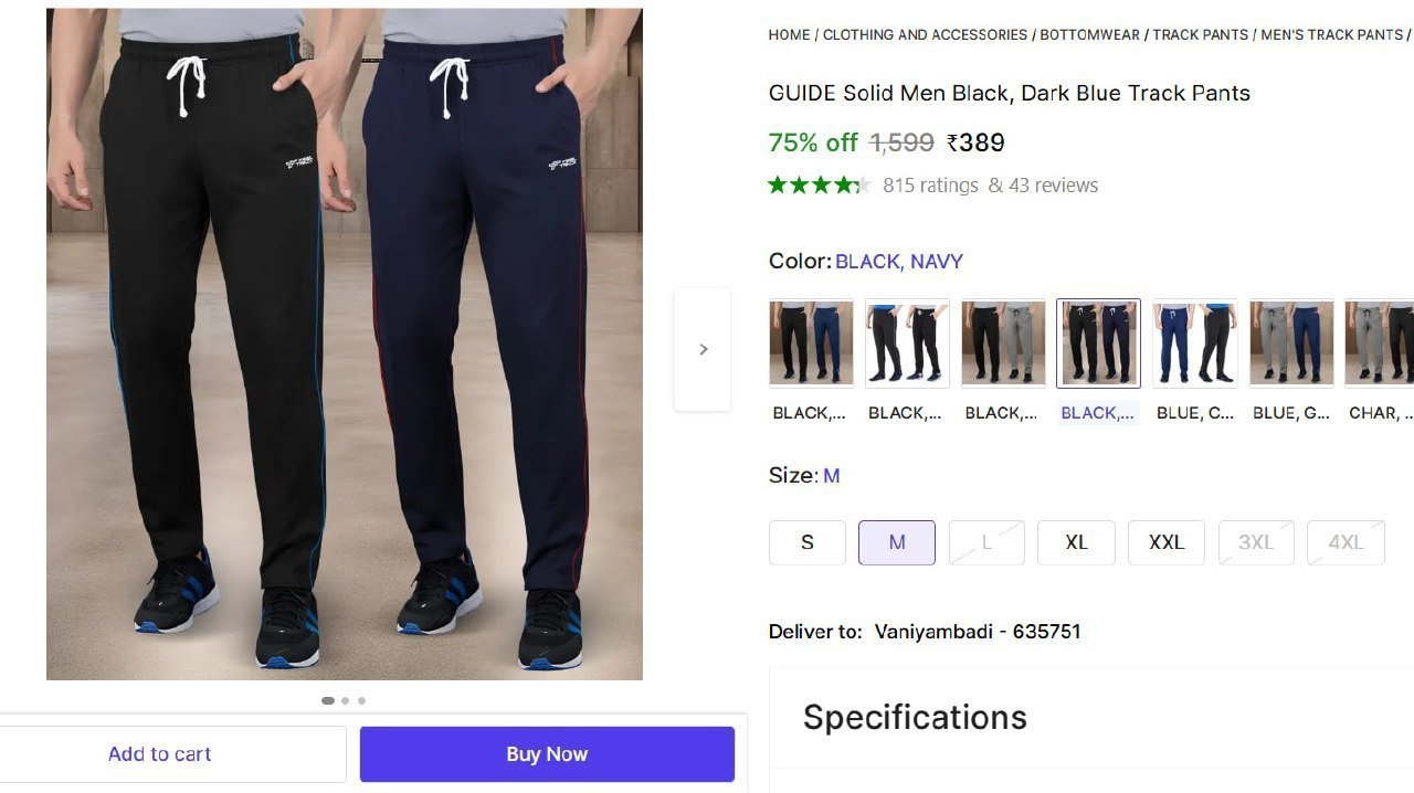 Pack Of 2 Track Pants 389 More -