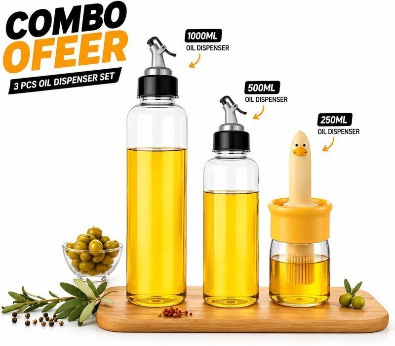 Pack Of 3 Oil Dispenser At 183