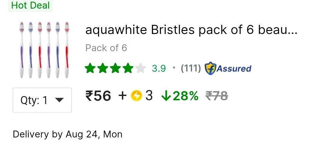 Pack Of 6 Toothbrush 56 3 Sc