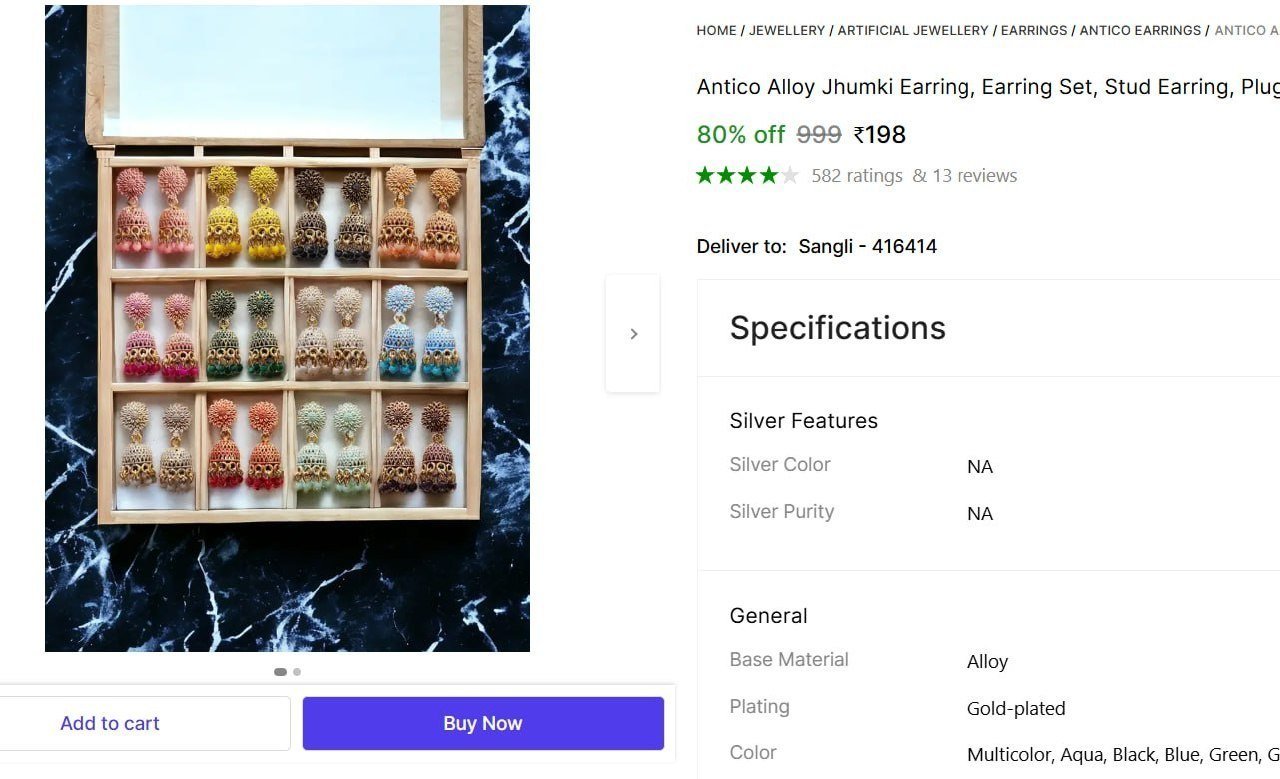 Pairs Earring Set 198