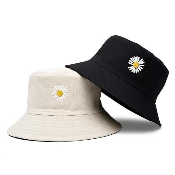 Palay Women Bucket Hat Foldable Cotton Sun Beach H
