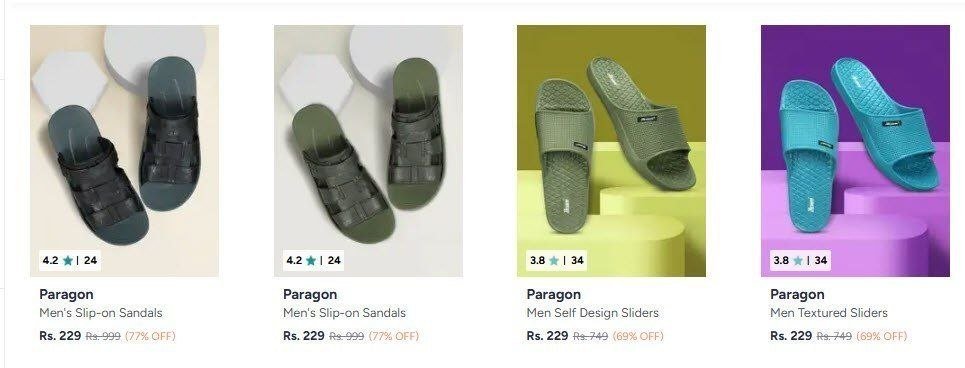 Paragon Comatt Sandals Up To 77