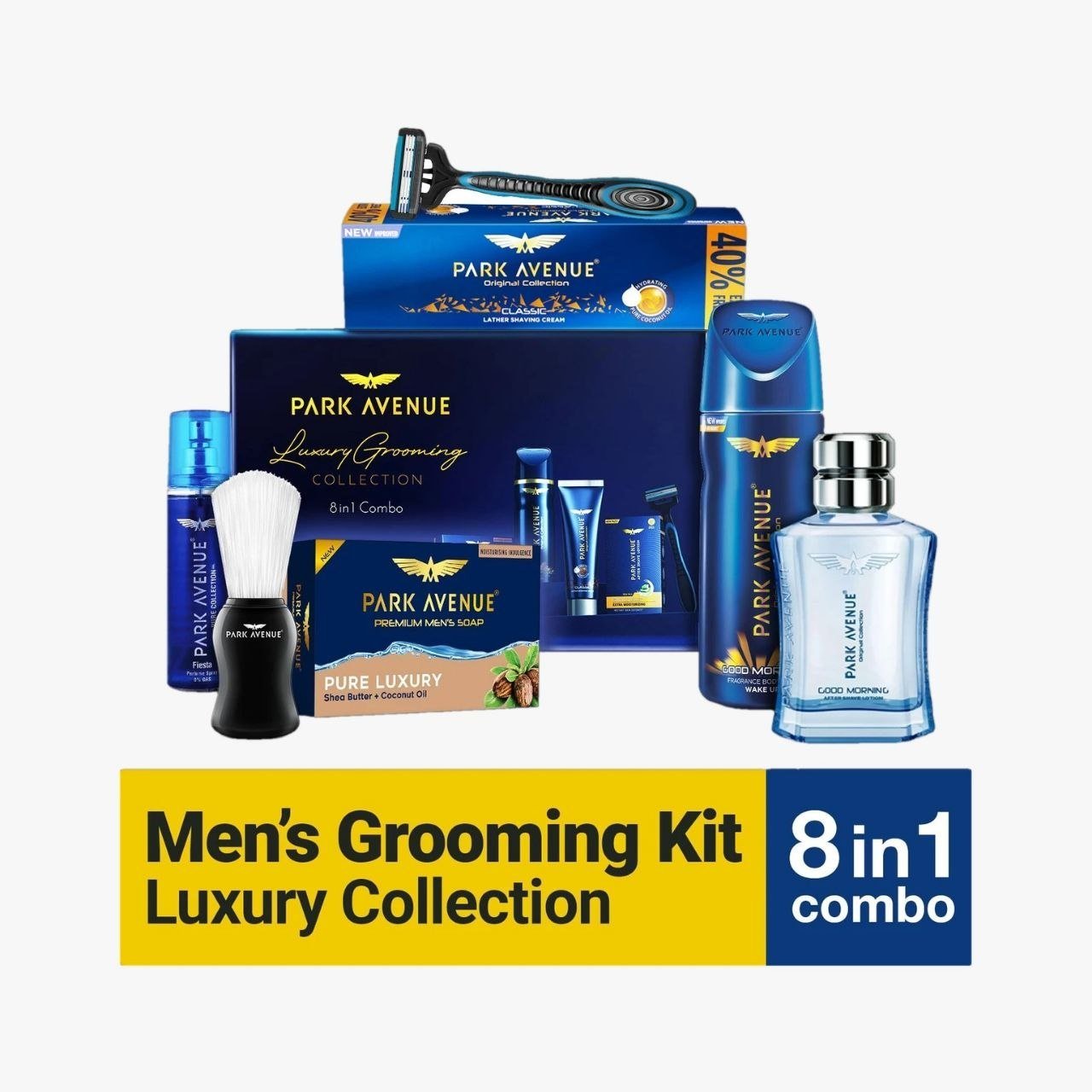 Park Avenue Luxury Grooming Kit For Men (8 It