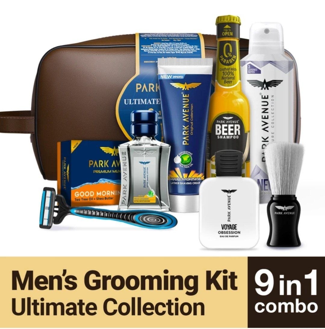 Park Avenue Ultimate Grooming Kit For Men (9 