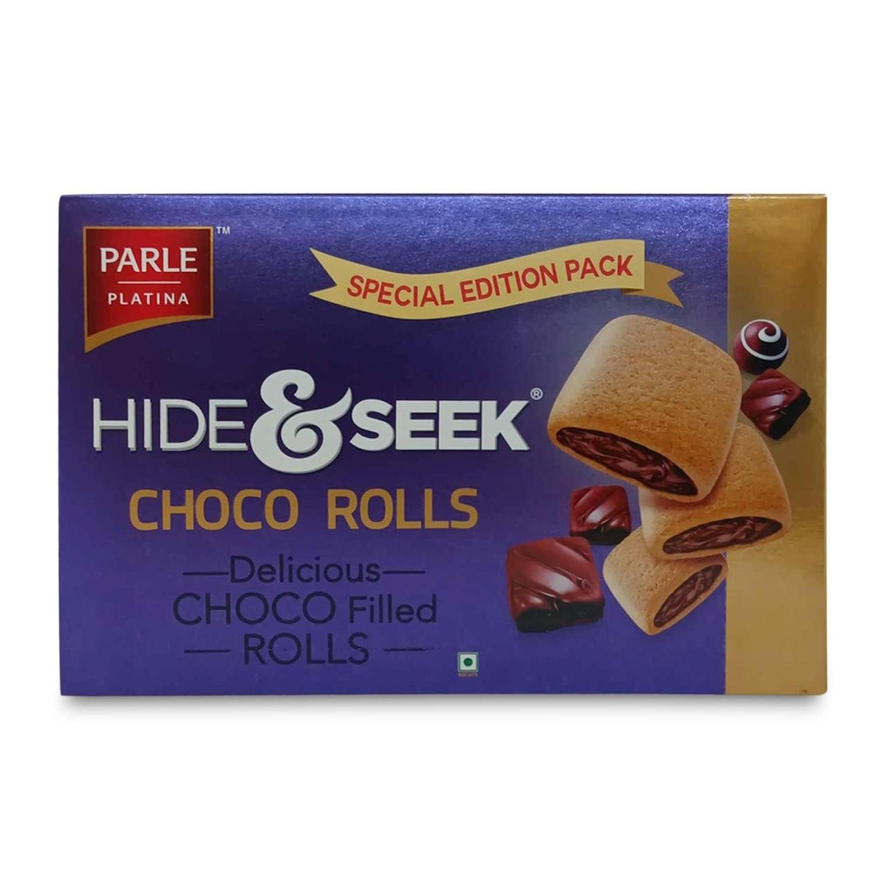 Parle Platina Hide Seek Choco Rolls 200 Gram Choco