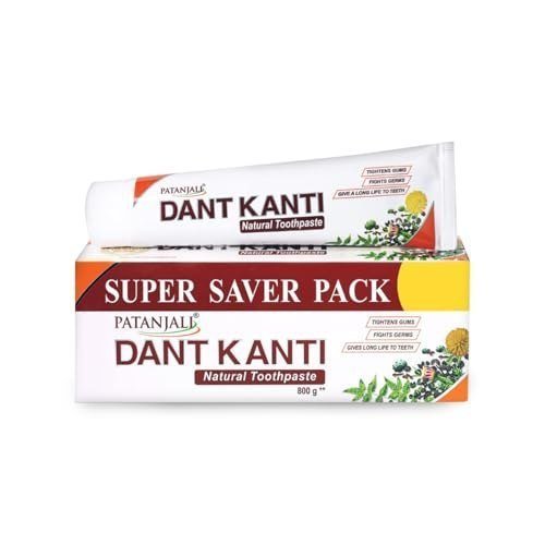 Patanjali Dant Kanti Natural Toothpaste 800g (200g