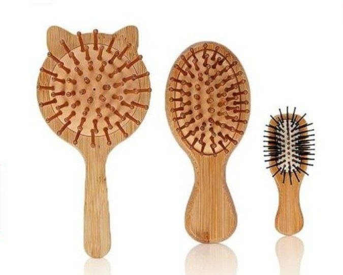 Pc Wooden Hair Brush 129