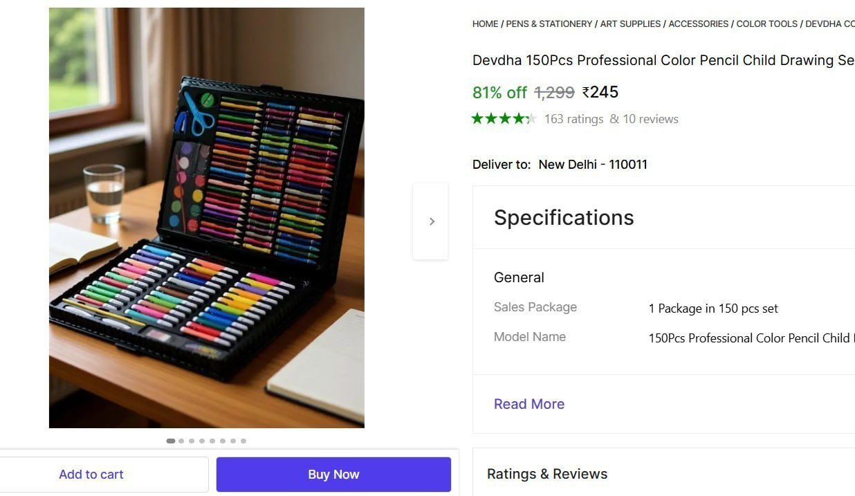 Pcs Professional Color Pencil Child Drawing S