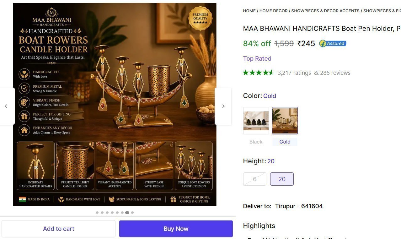 Pen Stand Decorative Showpiece 245